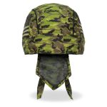 Hot Leathers HWH1112 Camo Flag Headwrap - Image 2