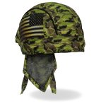 Hot Leathers HWH1112 Camo Flag Headwrap - Image 3