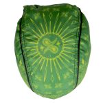 Hot Leathers HWH1116 Green Paisley Headwrap - Image 7
