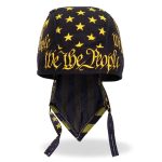 Hot Leathers We the People Lightweight Headwrap HWH1125 - Image 2