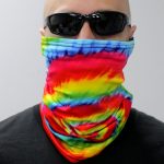 Hot Leathers HWN2014 Tie Dye Neck Gaiter Mask - Image 2