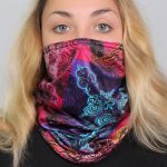 Hot Leathers HWN2036 Cross De Lis Neck Gaiter - Image 2