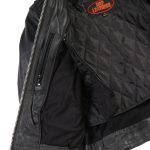 Hot Leathers JKL1025 Ladies Lace Up Sleeves Leather Jacket - Image 4