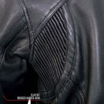Hot Leathers JKL1032 Ladies Black Leather Jacket with Vented Side Snaps - Image 8