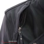 Hot Leathers JKL1032 Ladies Black Leather Jacket with Vented Side Snaps - Image 10