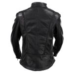 Hot Leathers JKL5002 USA Made Women’s ‘Pristine’ Black Premium Motorcycle Leather Jacket - Image 9