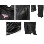 Hot Leathers JKL5002 USA Made Women’s ‘Pristine’ Black Premium Motorcycle Leather Jacket - Image 6