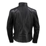 Hot Leathers JKL5003 USA Made Women’s ‘Serene’ Black Clean Cut Premium Leather Jacket - Image 9