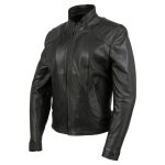 Hot Leathers JKL5003 USA Made Women’s ‘Serene’ Black Clean Cut Premium Leather Jacket - Image 8