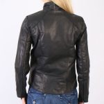 Hot Leathers JKL5003 USA Made Women’s Black Clean Cut Leather Jacket - Image 4