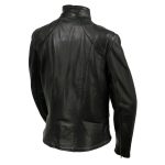 Hot Leathers JKL5003 USA Made Women’s ‘Serene’ Black Clean Cut Premium Leather Jacket - Image 10