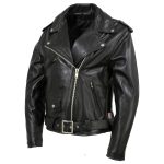Hot Leathers JKL5004 USA Made Womens ‘The Flaunt’ Premium Black Classic Motorcycle Style Leather Jacket - Image 6