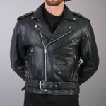 Hot Leathers JKM1002 Classic Men’s Motorcycle Leather Jacket with Zip Out Lining - Image 2