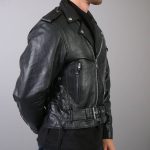 Hot Leathers JKM1002 Classic Men’s Motorcycle Leather Jacket with Zip Out Lining - Image 3