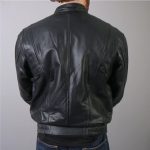 Hot Leathers JKM1005 Men’s Black Premium Leather Vented Motorcycle Biker Jacket - Image 2