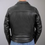 Hot Leathers JKM1022 Mens Motorcycle Leather Jacket with Concealed Carry Pocket - Image 3