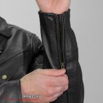 Hot Leathers JKM1022 Mens Motorcycle Leather Jacket with Concealed Carry Pocket - Image 4