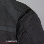 Hot Leathers JKM1023 Men’s Black High Visibility Nylon Jacket with Concealed Carry Pocket - Image 4