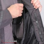 Hot Leathers JKM1023 Men’s Black High Visibility Nylon Jacket with Concealed Carry Pocket - Image 7