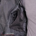 Hot Leathers JKM1024 Men’s Black All Weather Armored Nylon Jacket with Concealed Carry Pocket - Image 12