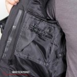 Hot Leathers JKM1024 Men’s Black All Weather Armored Nylon Jacket with Concealed Carry Pocket - Image 16