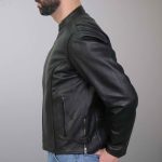 Hot Leathers JKM1027 Men’s Black ‘Carry and Conceal’ Leather Jacket - Image 3