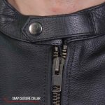 Hot Leathers JKM1027 Men’s Black ‘Carry and Conceal’ Leather Jacket - Image 10
