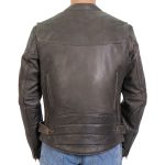Hot Leathers JKM1029 Men’s Distress Brown ‘Carry and Conceal’ Leather Jacket - Image 2