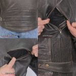 Hot Leathers JKM1029 Men’s Distress Brown ‘Carry and Conceal’ Leather Jacket - Image 5