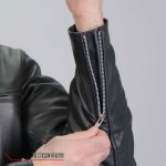 Hot Leathers JKM1030 Men’s Black ‘Carry and Conceal’ Leather Jacket with Flannel Lined Hood - Image 10