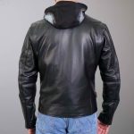 Hot Leathers JKM1031 Men’s ‘Skull and Bones’ Leather Jacket with Flannel Lining - Image 3
