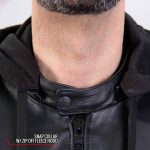 Hot Leathers JKM1031 Men’s ‘Skull and Bones’ Leather Jacket with Flannel Lining - Image 7