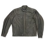 Hot Leathers JKM1033 Men’s Distress Grey ‘Café Racer’ Leather Jacket with Concealed Carry Pockets - Image 4