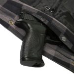 Hot Leathers JKM3004 Men’s Grey and Black Armored Flannel Motorcycle Shirt-Jacket w/ CE Armor Protection - Image 12