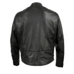 Hot Leathers JKM5001 USA Made Men’s ‘Road Racer’ Premium Leather Motorcycle Jacket - Image 6