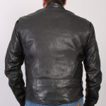 Hot Leathers JKM5001 Men’s USA Made Black Premium Leather Racer Jacket - Image 4