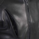 Hot Leathers JKM5002 USA Made Men’s Black Vented Premium Leather Motorcycle Jacket with Side Lace - Image 10