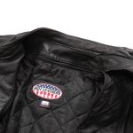 Hot Leathers JKM5002 USA Made Men’s Black Vented Premium Leather Motorcycle Jacket with Side Lace - Image 9