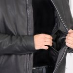 Hot Leathers JKM5006 USA Made Men’s Black Leather Motorcycle Jacket - Image 8