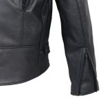 Hot Leathers JKM5008 Men’s USA Made Black Premium Leather Vented Motorcycle Jacket - Image 10