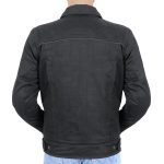 Hot Leathers JKM6001 Men’s Black Denim Armored Shirt Jacket - Image 2