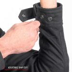 Hot Leathers JKM6001 Men’s Black Denim Armored Shirt Jacket - Image 5