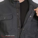 Hot Leathers JKM6003 Men’s Black Waxed Cotton Concealed Carry Motorcycle Casual Shirt Jacket - Image 6