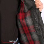Hot Leathers JKM6003 Men’s Black Waxed Cotton Concealed Carry Motorcycle Casual Shirt Jacket - Image 8