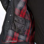 Hot Leathers JKM6003 Men’s Black Waxed Cotton Concealed Carry Motorcycle Casual Shirt Jacket - Image 9