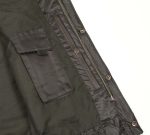 Just Leather JSM3511 Men’s Black Collarless Dual Snap and Zipper Front Club Vest - Image 7