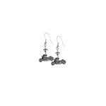 Hot Leathers JWE1105 Womens Motorcycle Fleur De Lis Earrings - Image 4