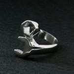 Hot Leathers JWR2101 Men’s Wrench Stainless Steel Ring