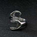 Hot Leathers JWR2101 Men’s Wrench Stainless Steel Ring - Image 2