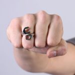 Hot Leathers JWR2101 Men’s Wrench Stainless Steel Ring - Image 4